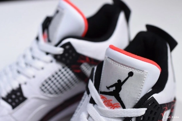 1st Kicks Shoes 1083 Air Jordan SmartChoice 308497- Retro 4 Hot Lava 1111